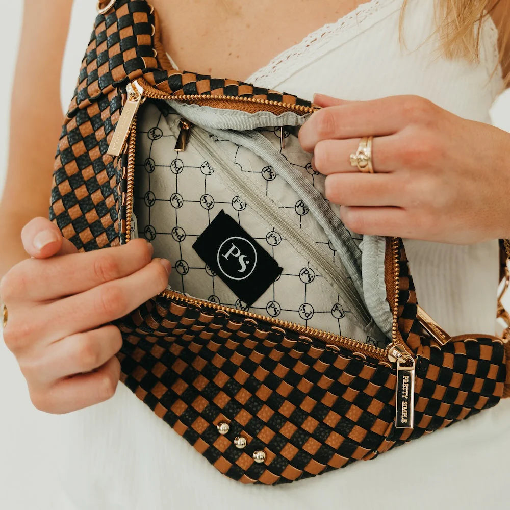 Woven Susie Sidekick Bum Bag by Pretty Simple
