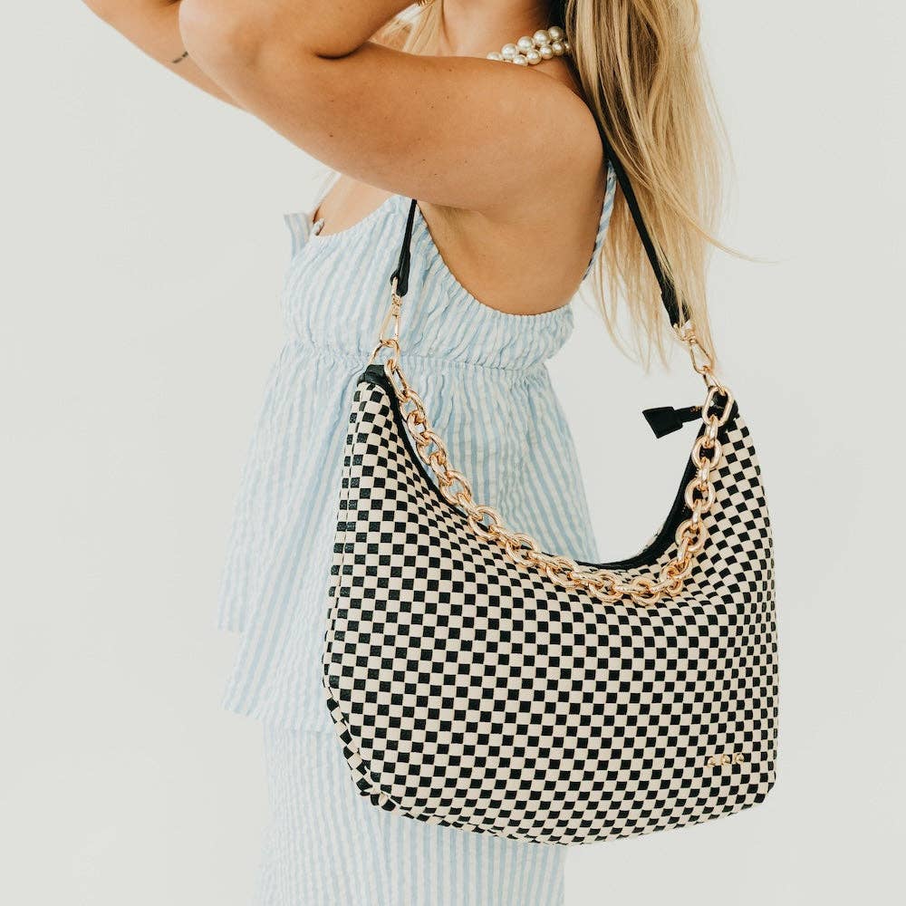 Sienna Slouchy Woven Shoulder Bag - TOP SELLER