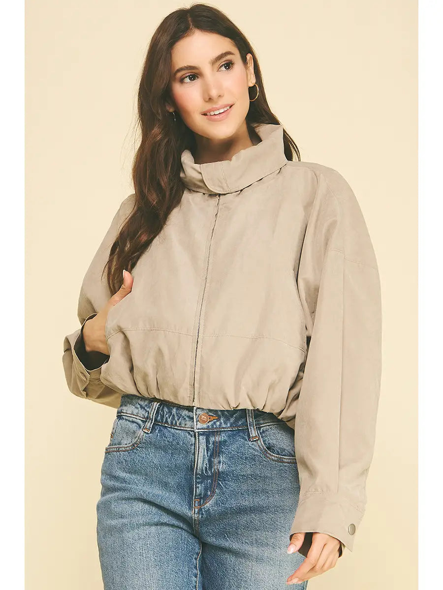 Kacey Bubble Bomber Jacket