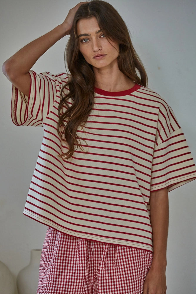 Gingham Pull-on Shorts