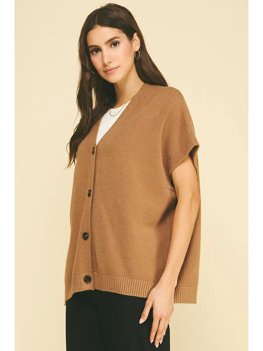 Josie Oversized Sweater Vest