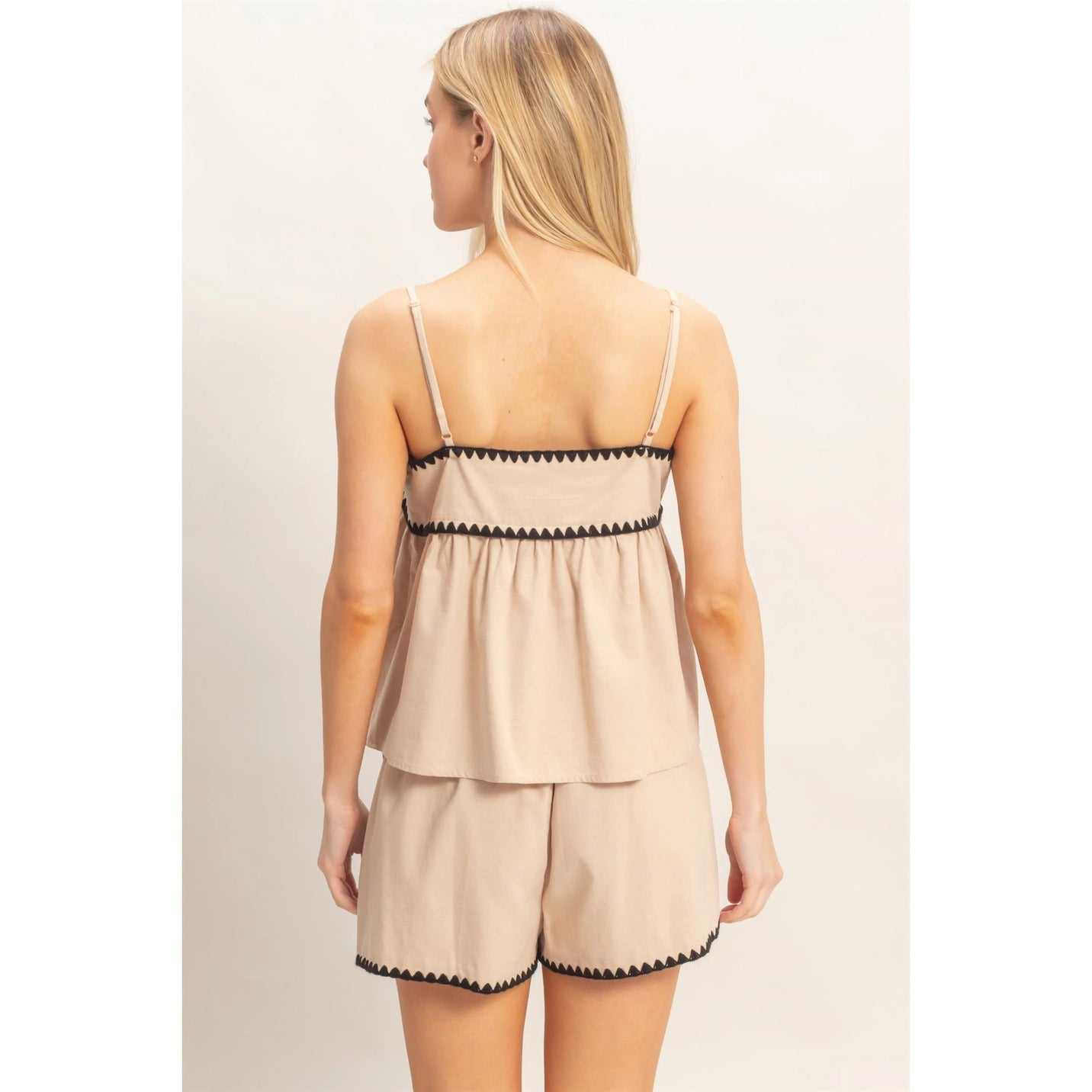 Sleeveless Babydoll Top