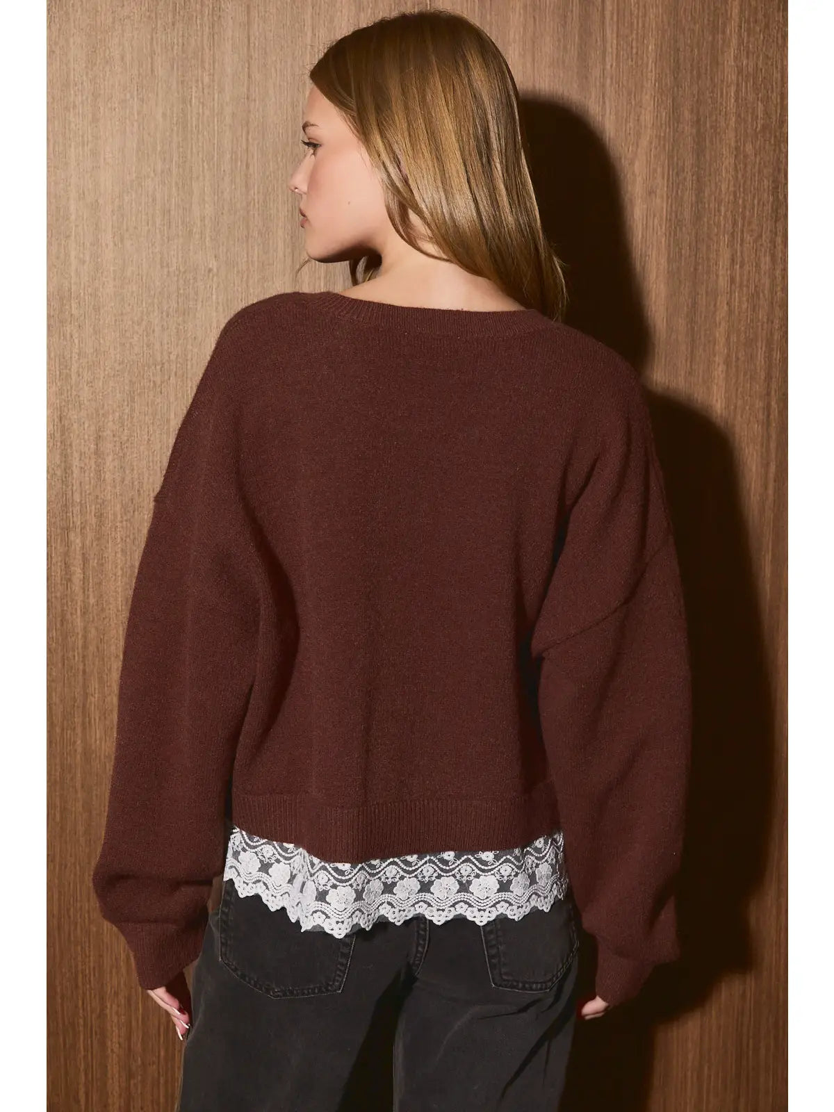 Lace of Luxury Sweater