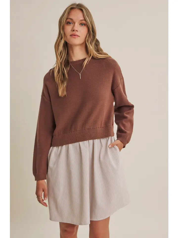 Meet Me for Coffee Mini Dress
