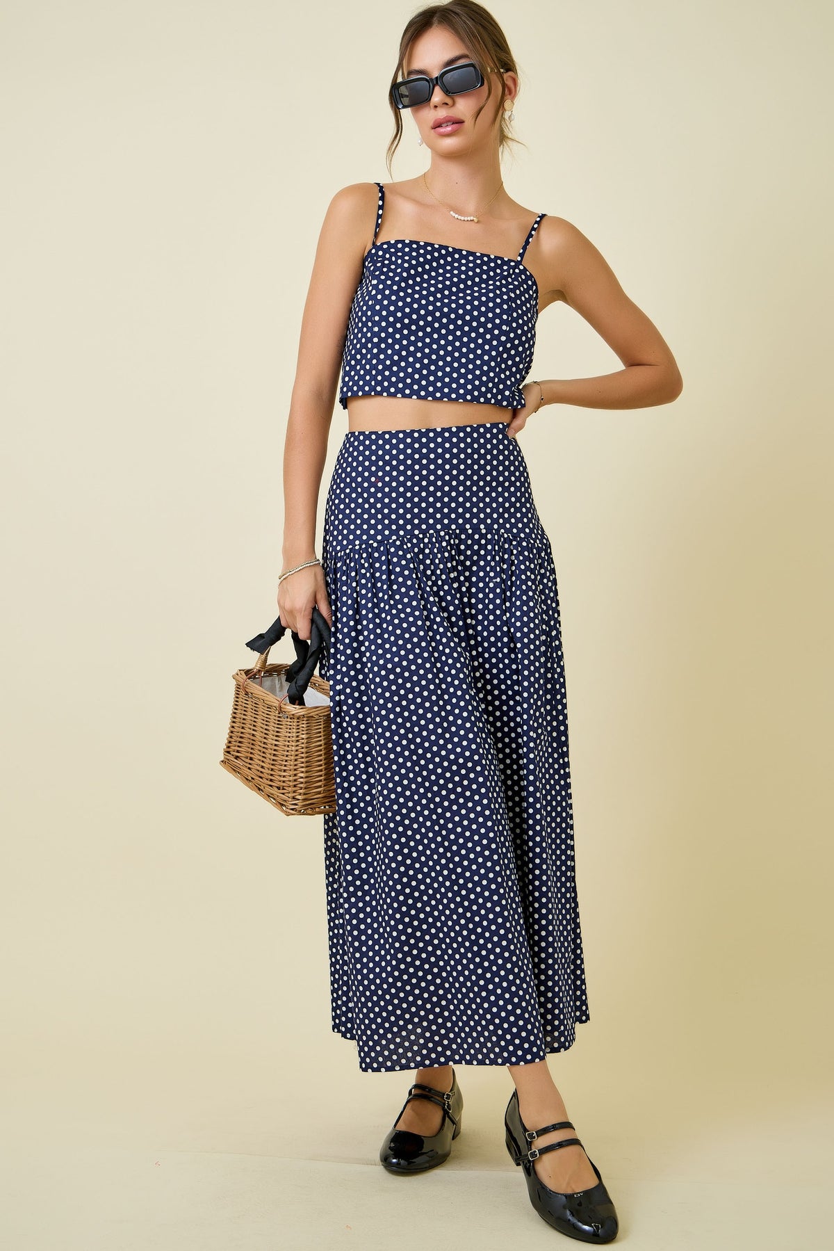 Point Made Maxi Skirt