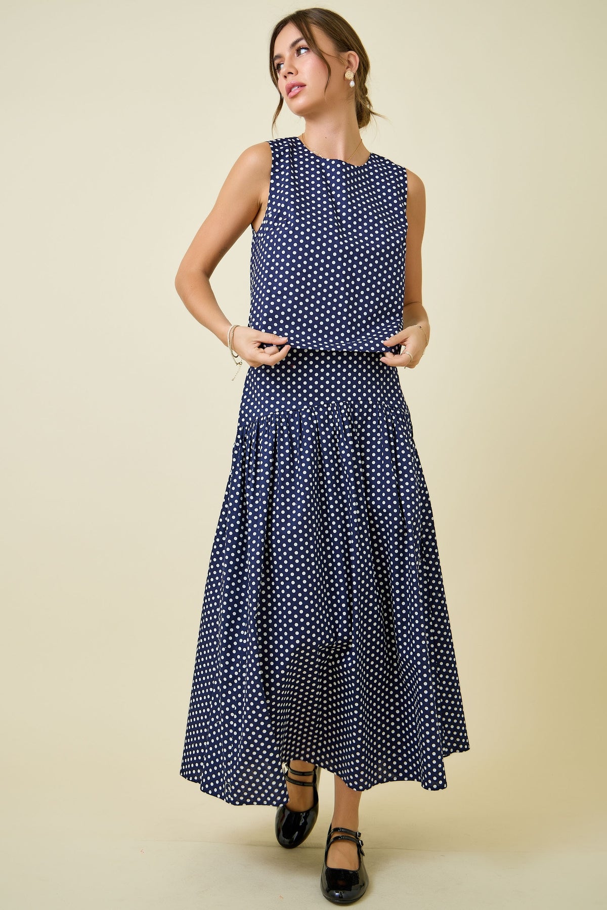 Point Made Maxi Skirt