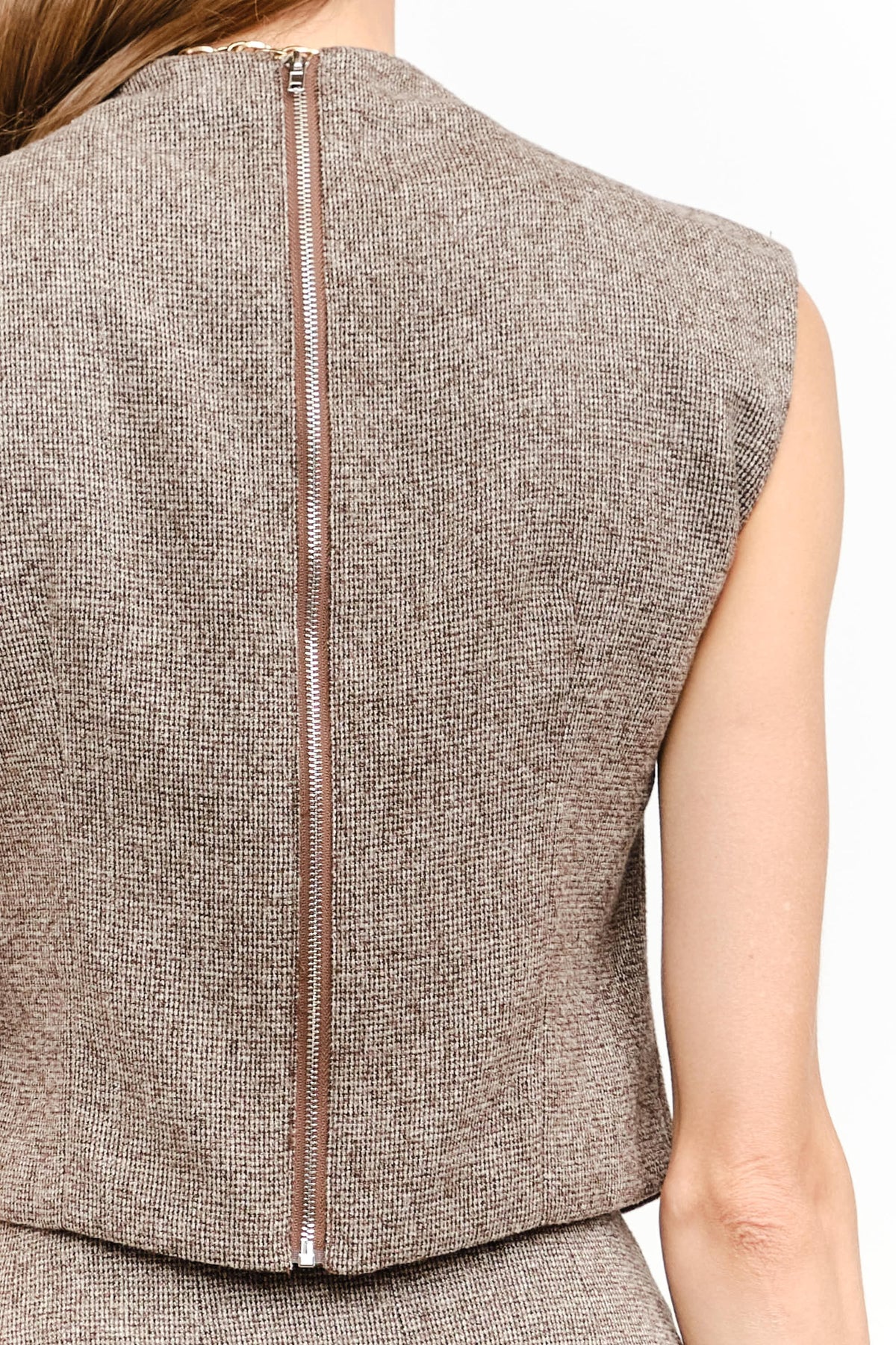 Prep Rally Mock Neck Top
