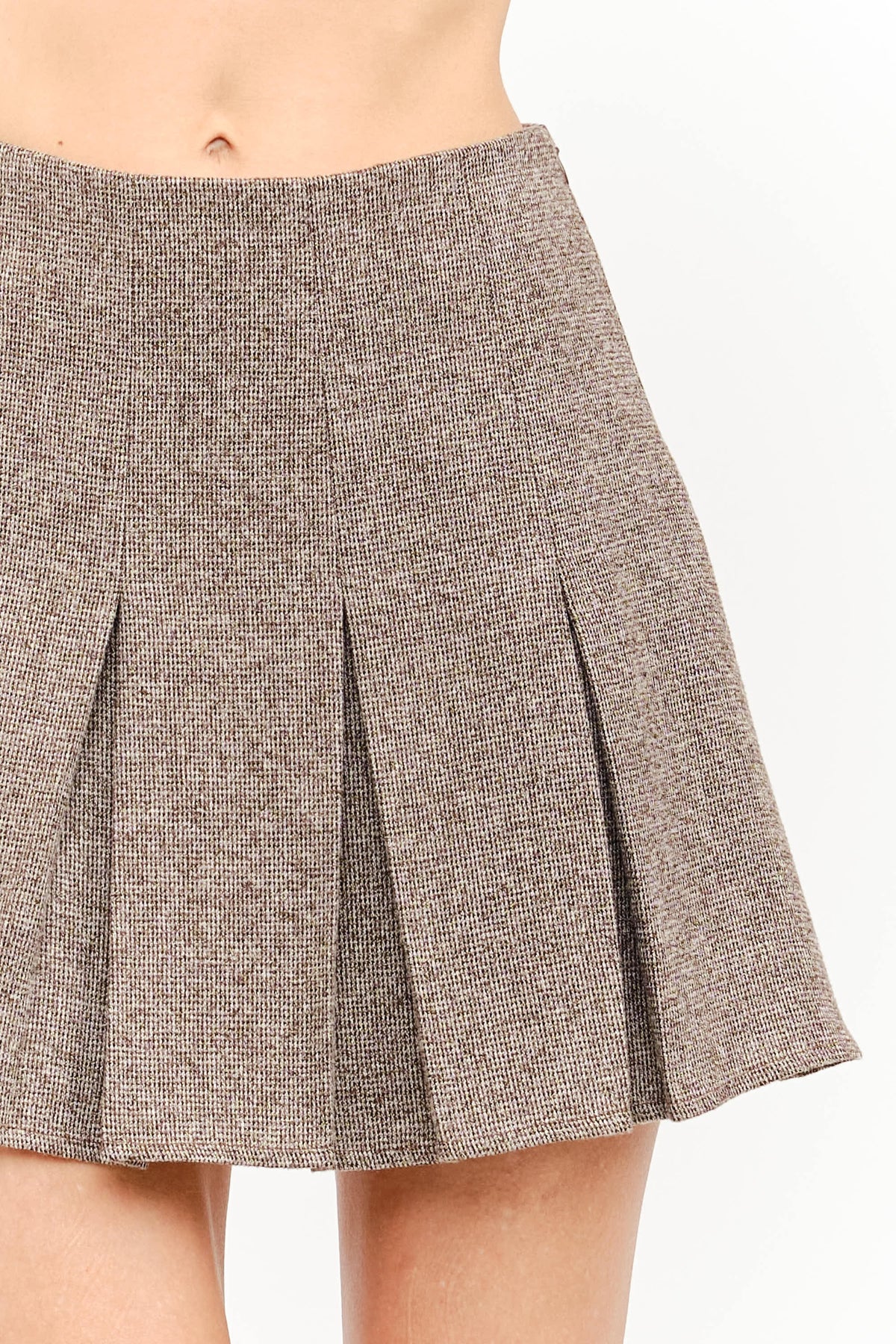Prep Talk Mini Skirt