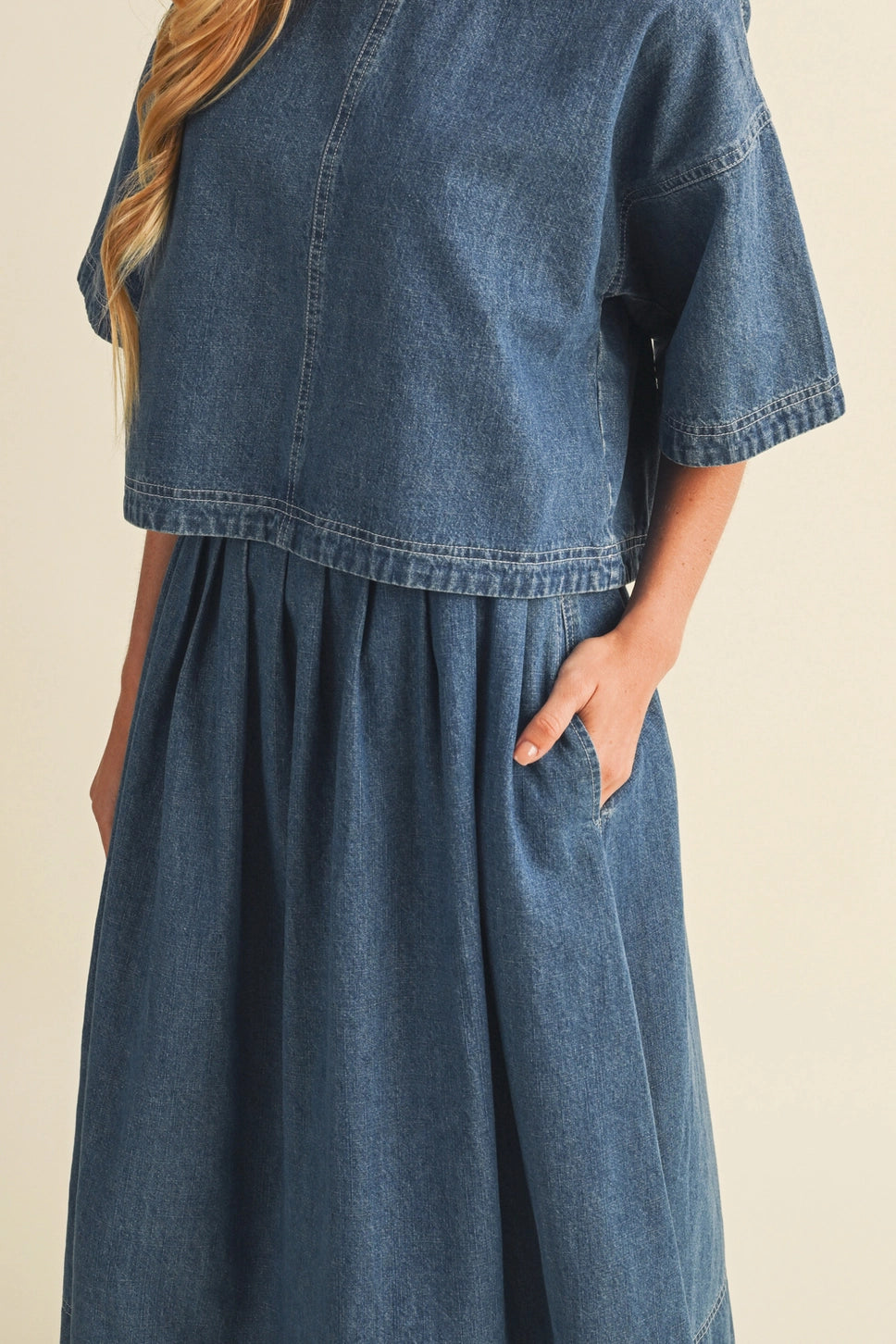 Gigi Denim Skirt