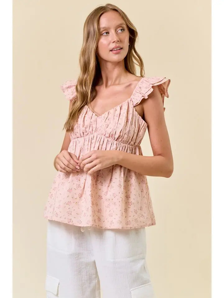 Sweetheart Ruffled Top