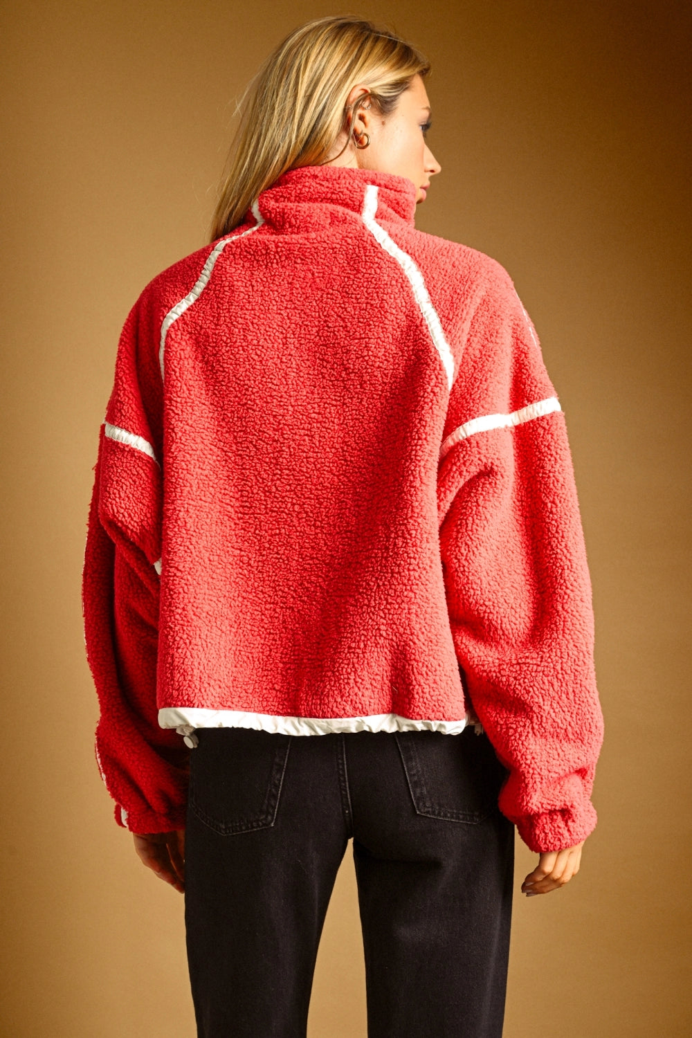 Cozy Does It Sherpa Pullover