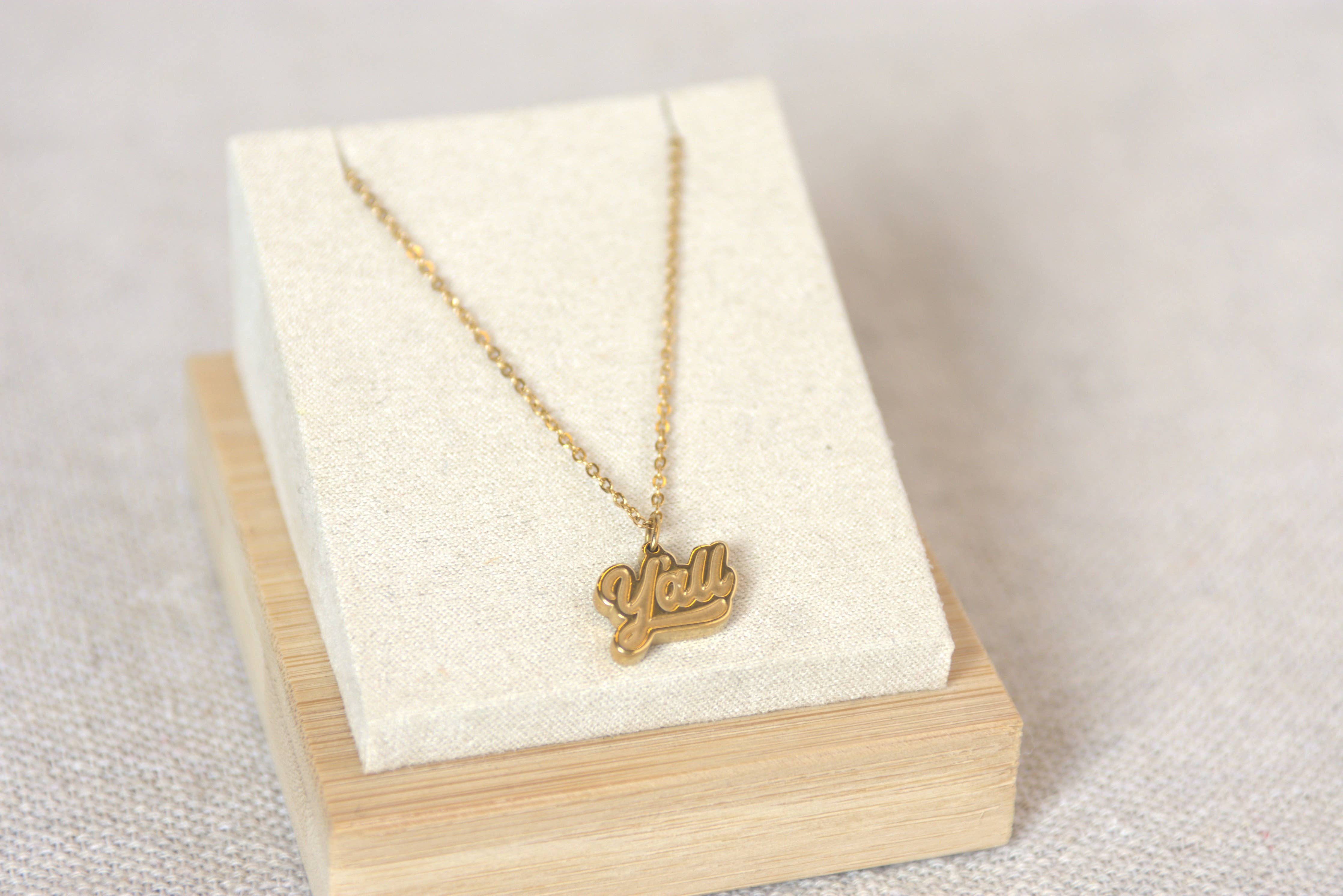 Y'all Western Necklace