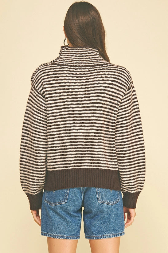 Button Line Sweater