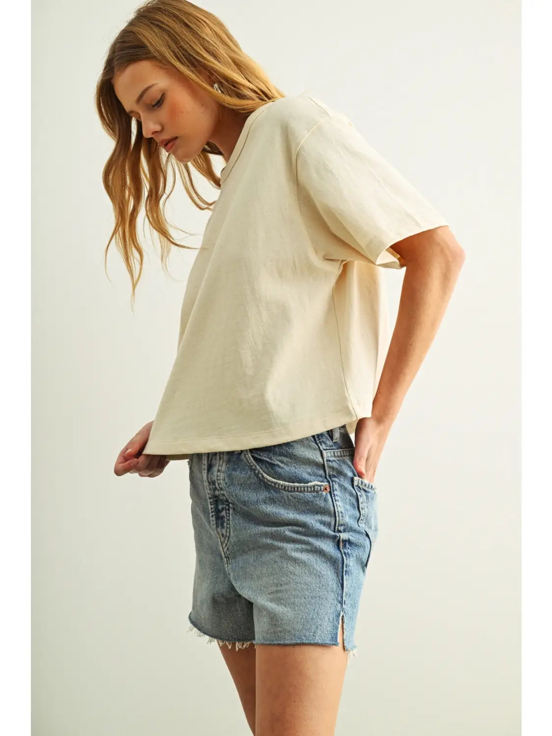Easy Breezy Knit Tee