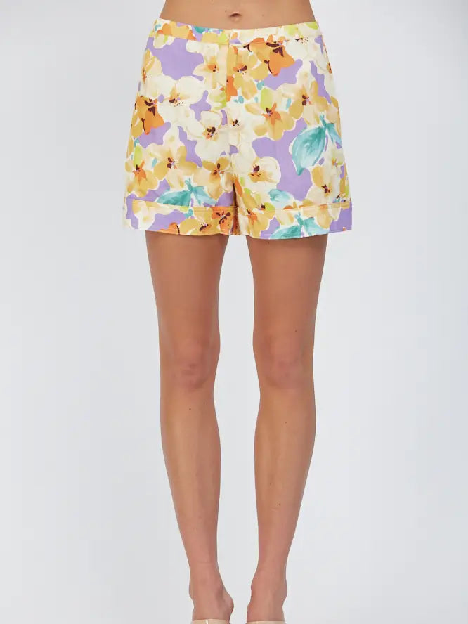 Floral Print Short