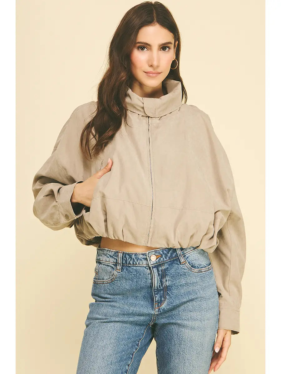 Kacey Bubble Bomber Jacket