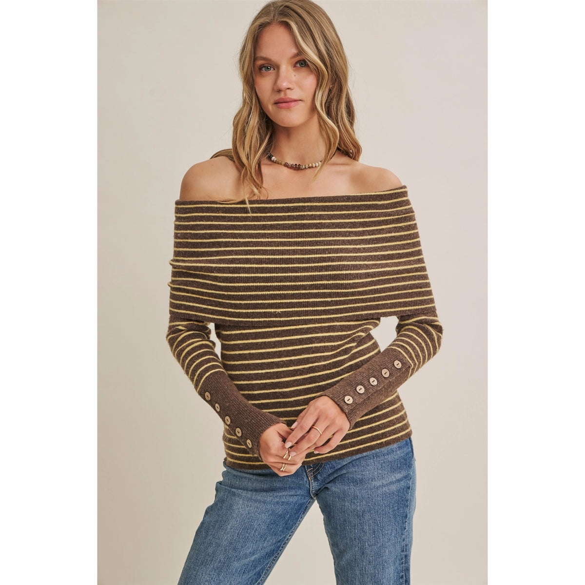 The After Hours Off Shoulder Sweater