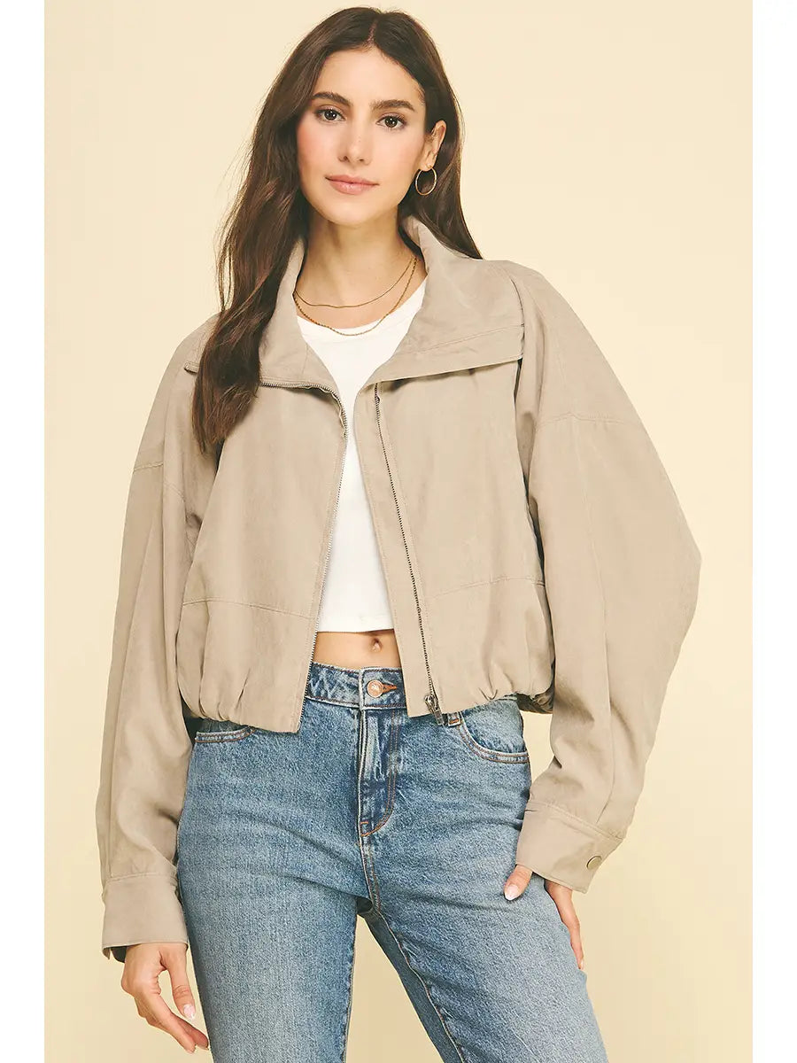 Kacey Bubble Bomber Jacket