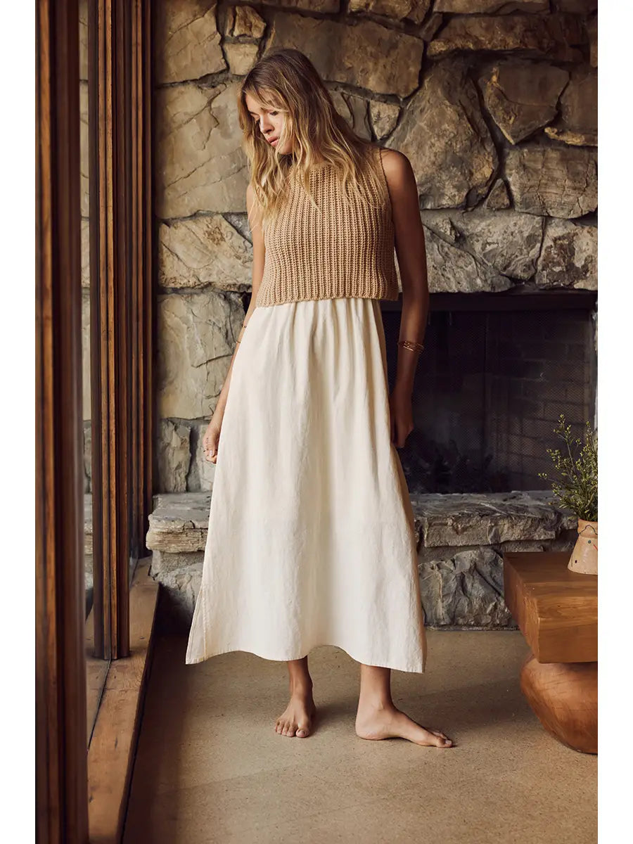 Chunky Sweater Midi Dress