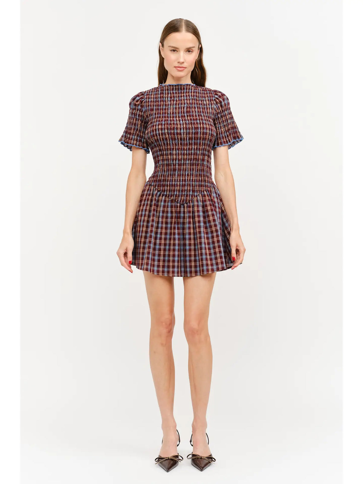 Ophelia Plaid Dress