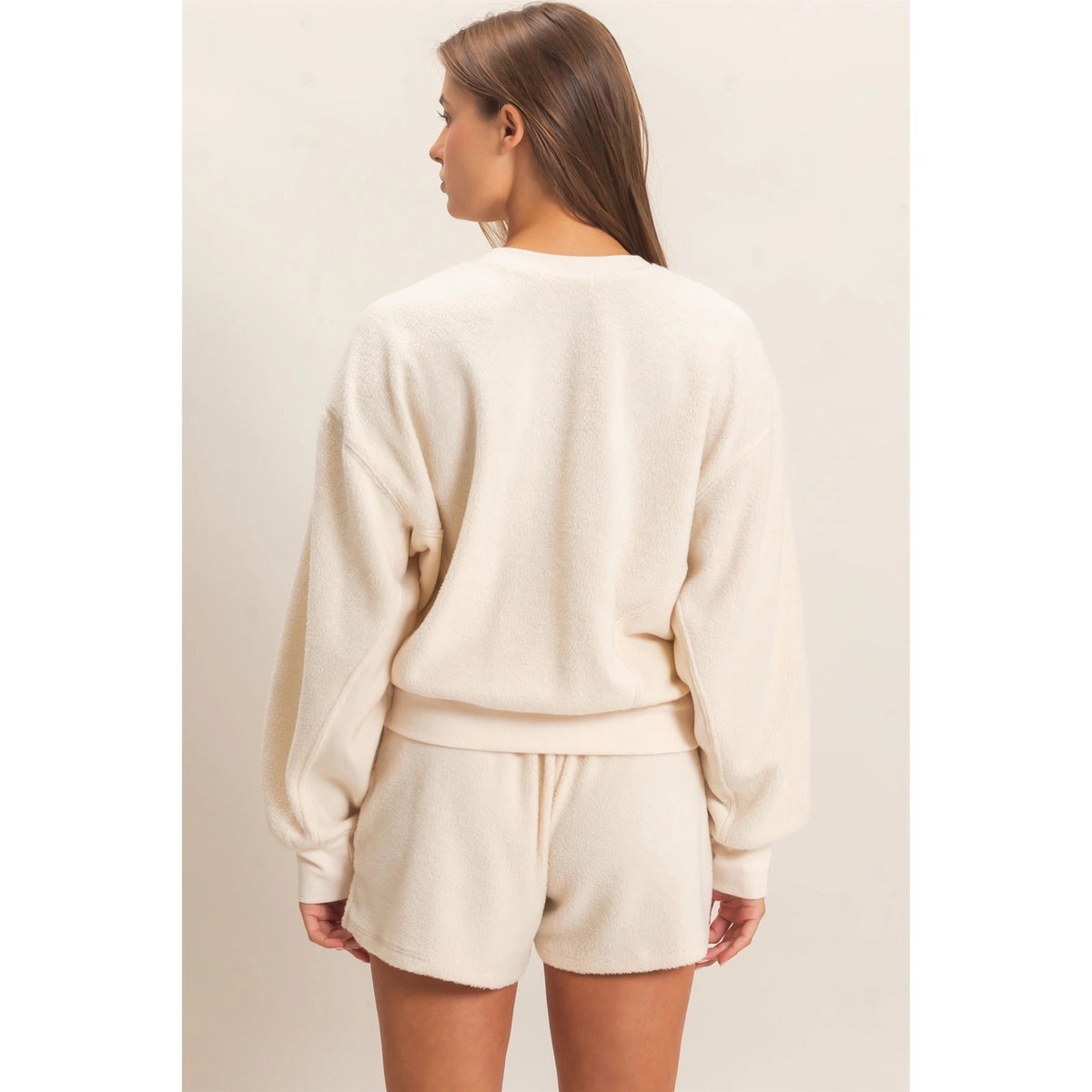 Cloud Sweatshirt & Shorts Set