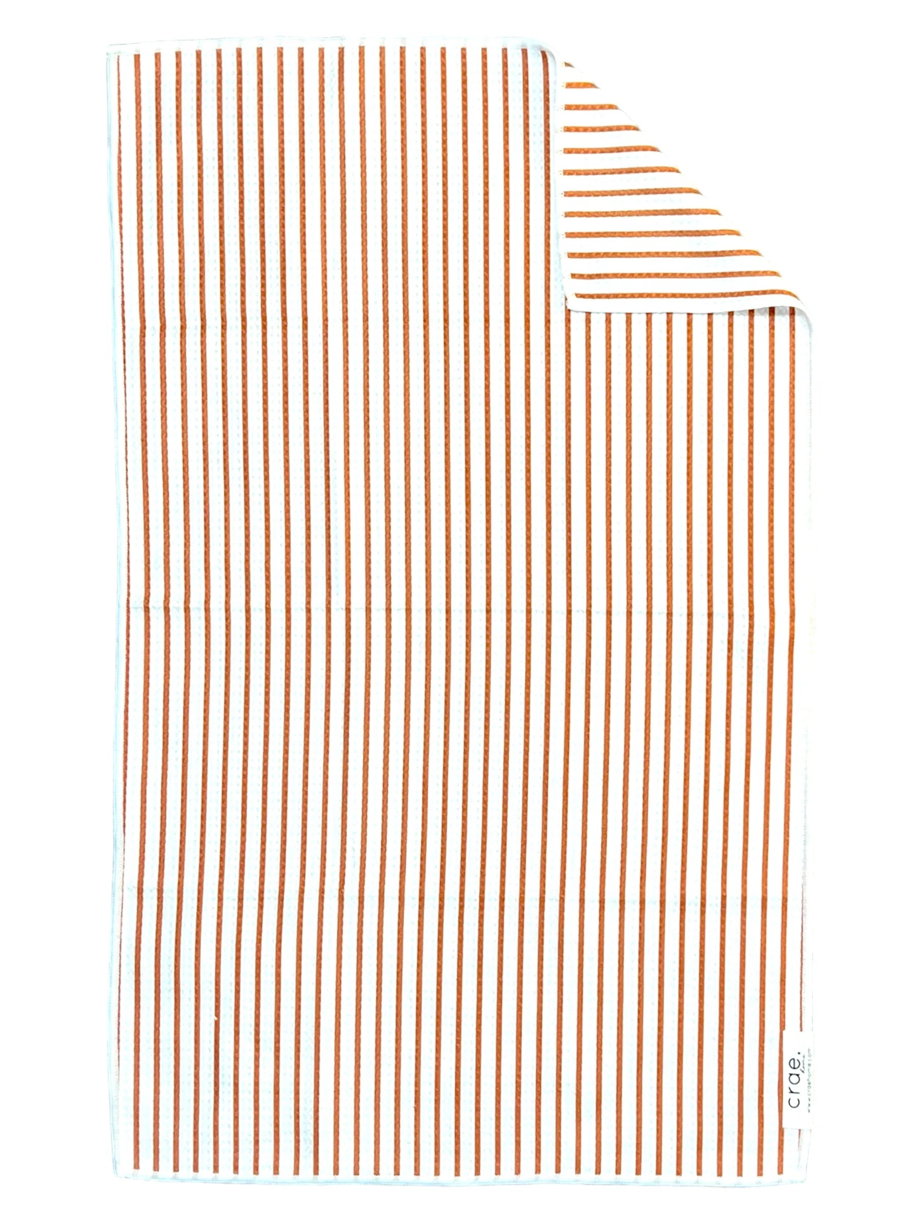 Pinner Rust Double Sided Hand Towel by crae.