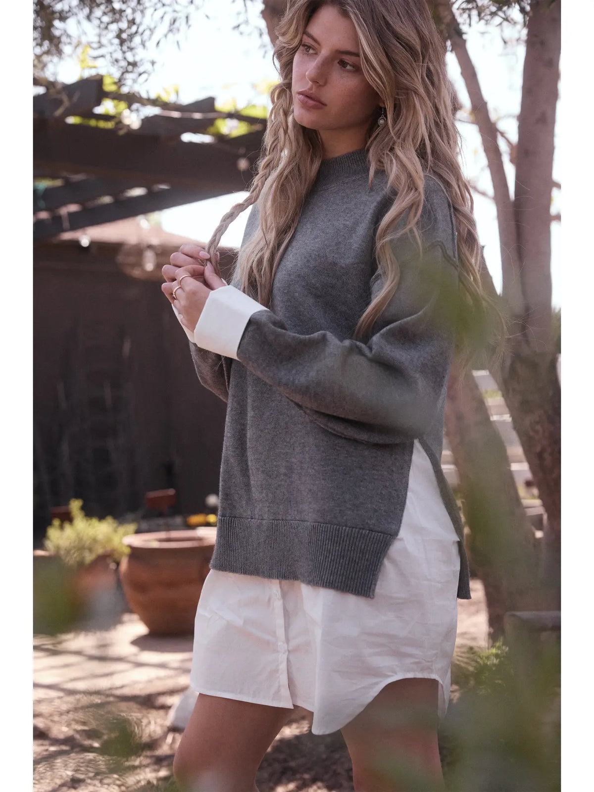 Twofer Sweater Dress
