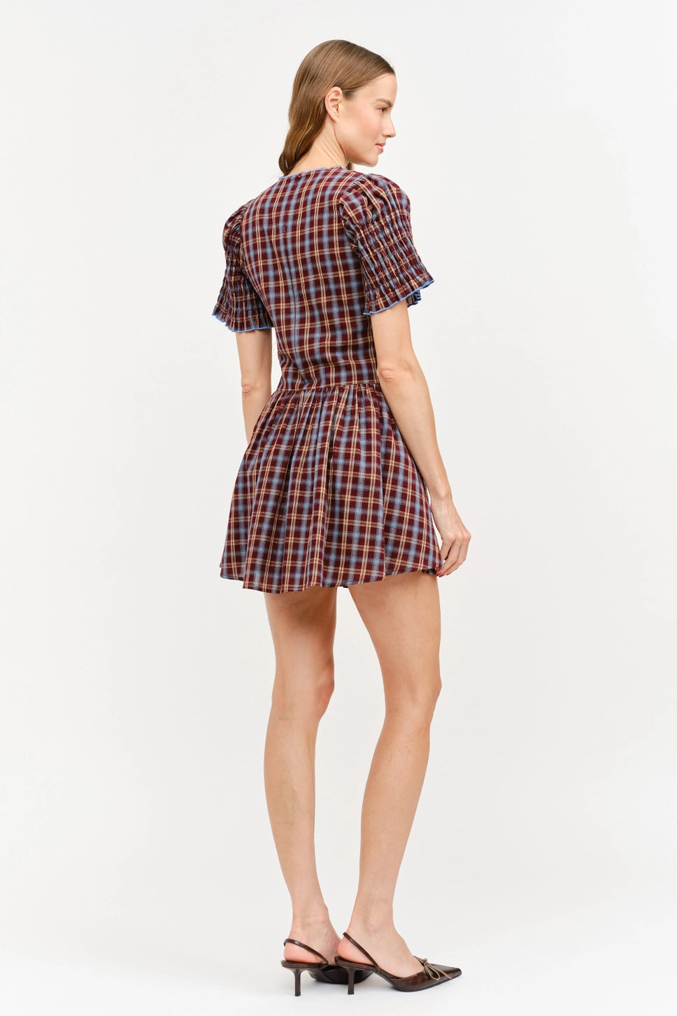 Ophelia Plaid Dress