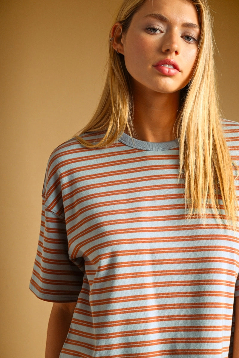 Ellis Double Striped Top