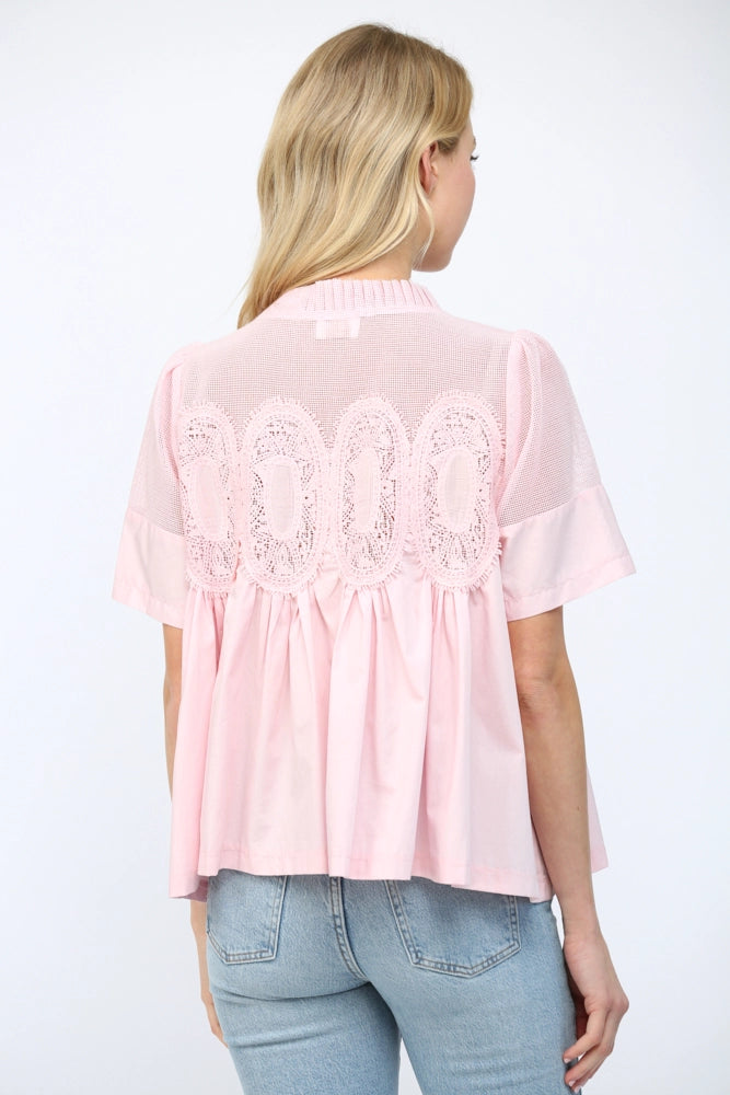 Mesh Blouse