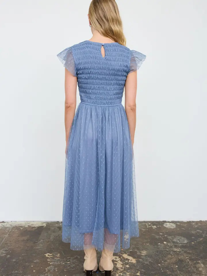 Dot's the Point Midi Dress