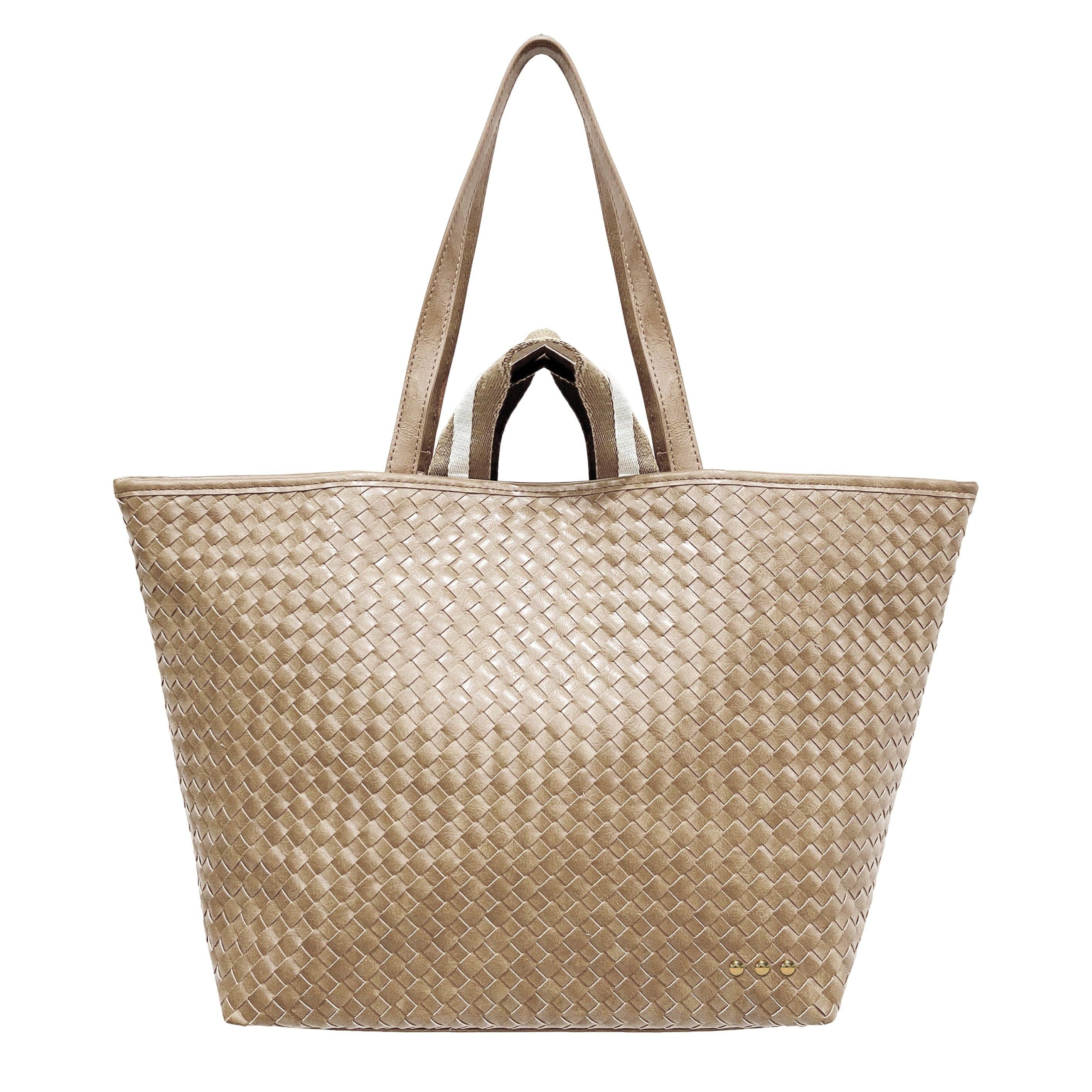 Woven Tiffany Organizer Tote Bag