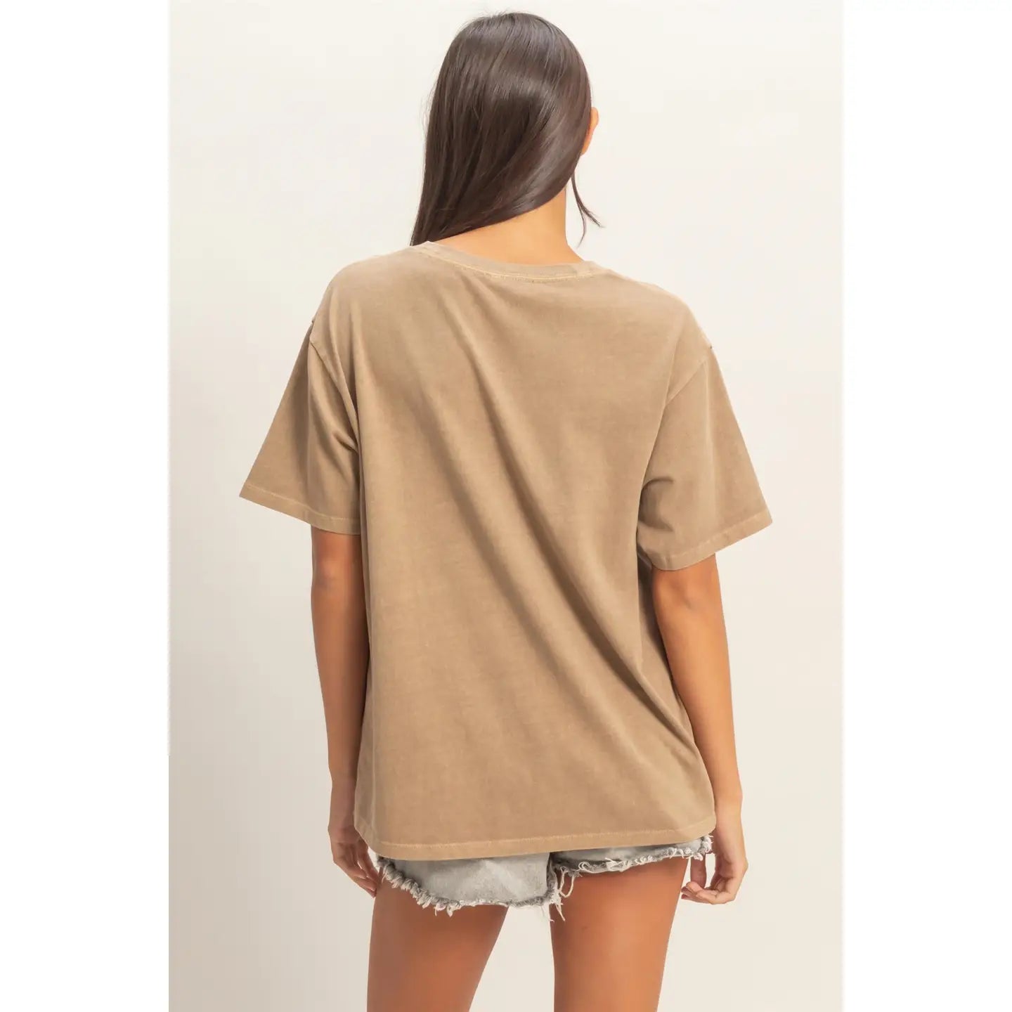 Pigment Dyed Crew Neck