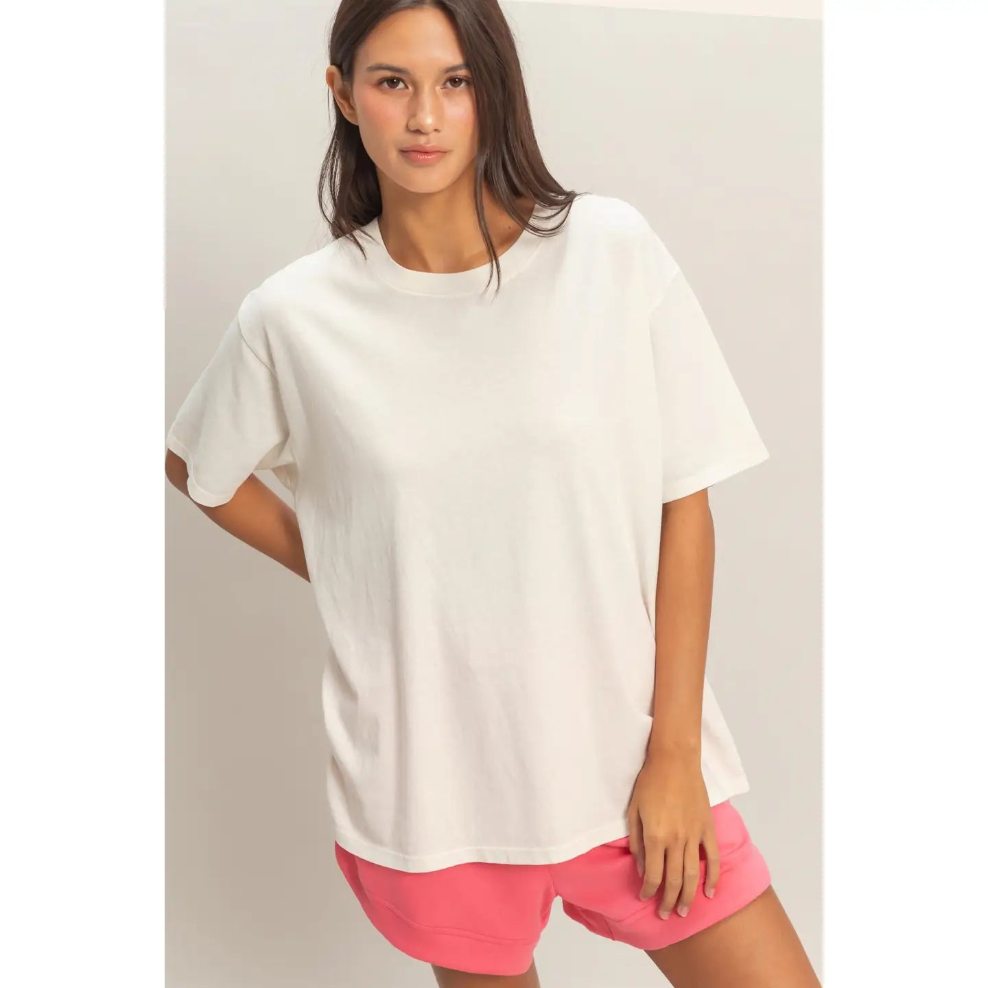 Pigment Dyed Crew Neck