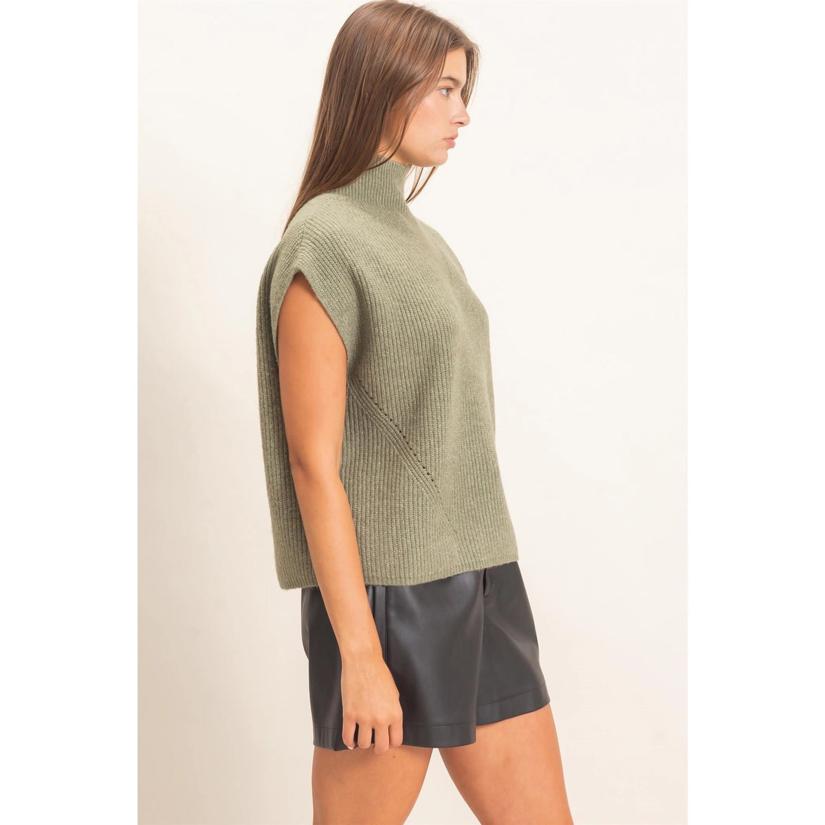 Stella Mock Neck Sweater