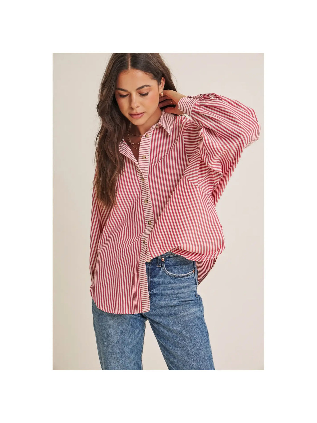Café Crème Button-Down