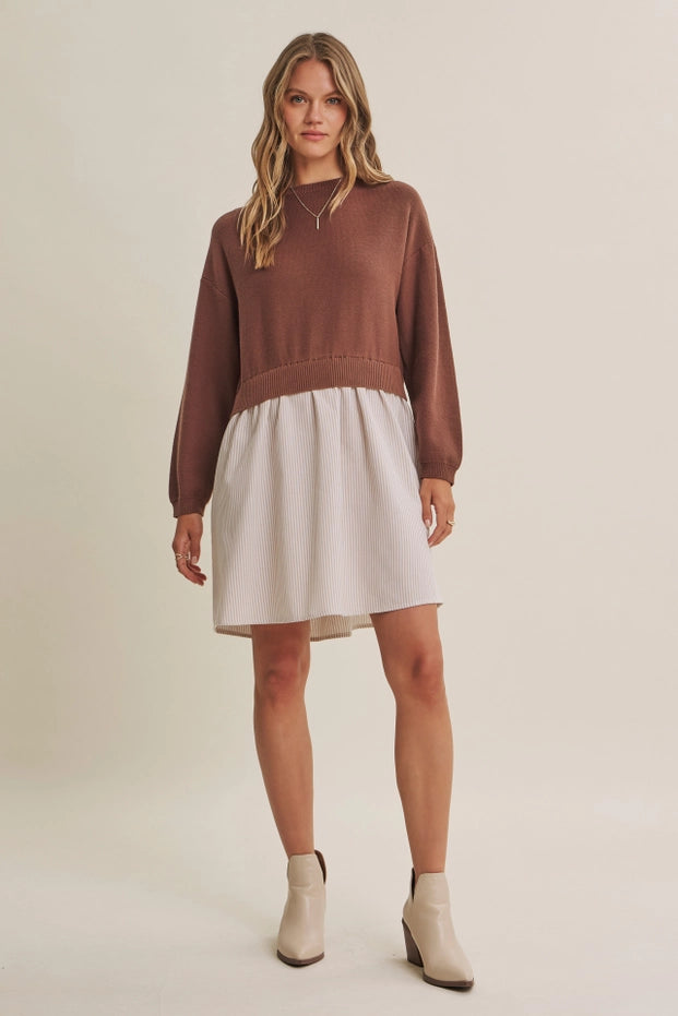 Meet Me for Coffee Mini Dress