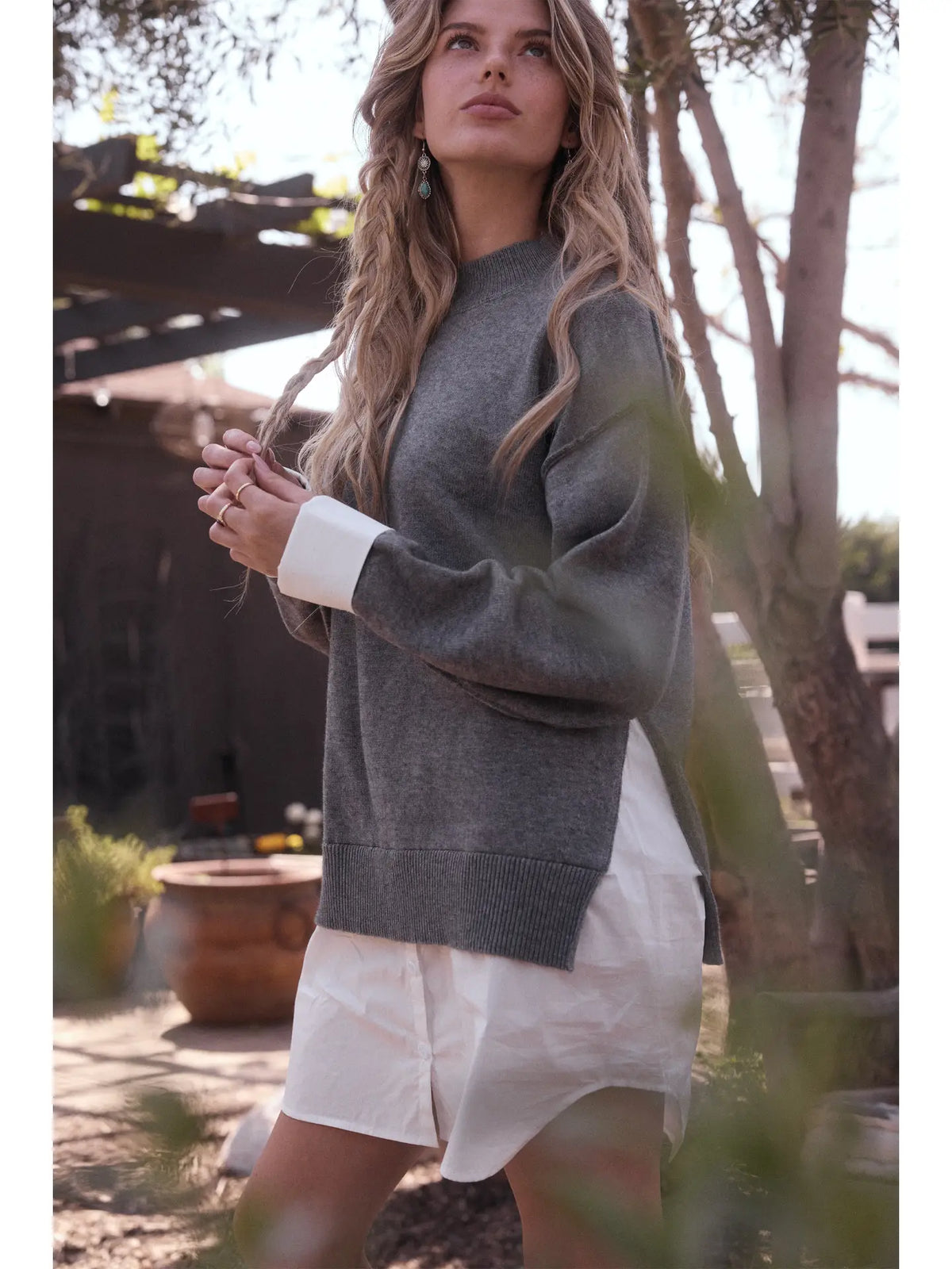 Twofer Sweater Dress