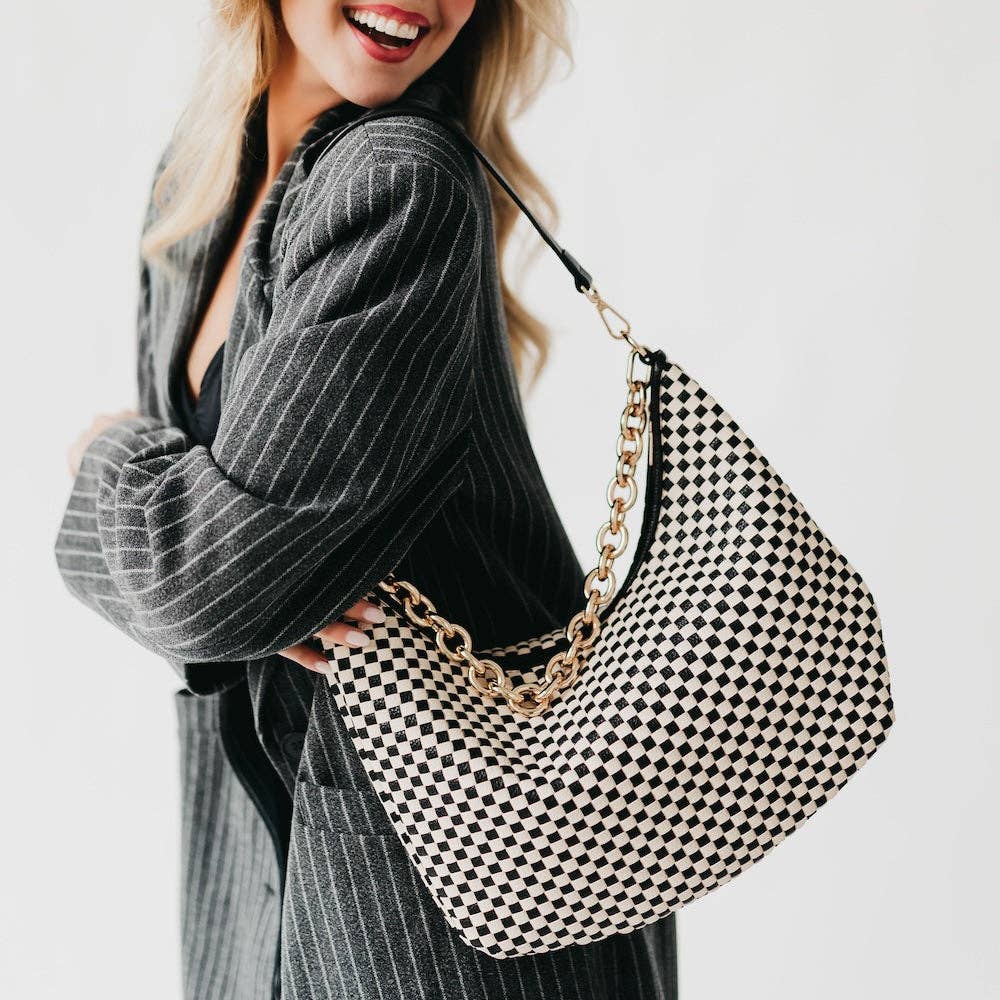 Sienna Slouchy Woven Shoulder Bag - TOP SELLER