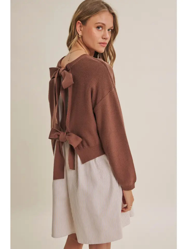 Meet Me for Coffee Mini Dress