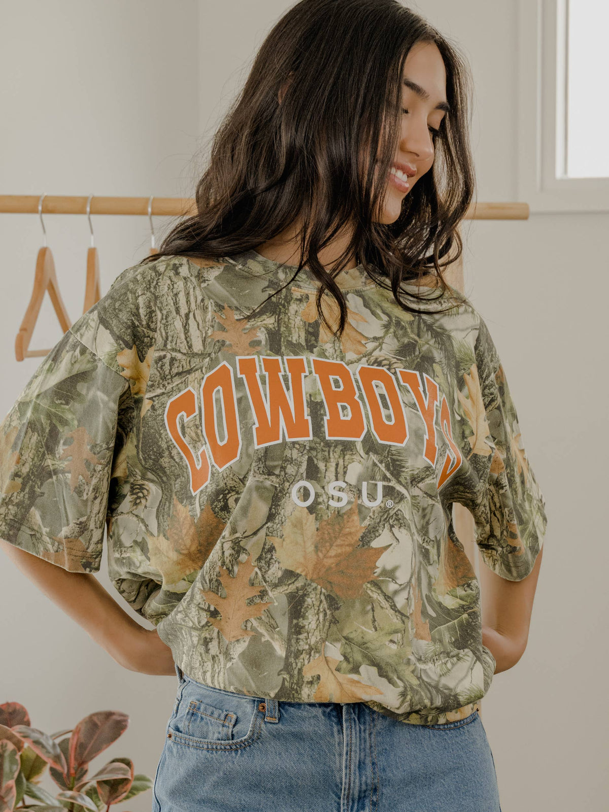 Oklahoma State OSU Cowboys Filled Gault Camo Tee