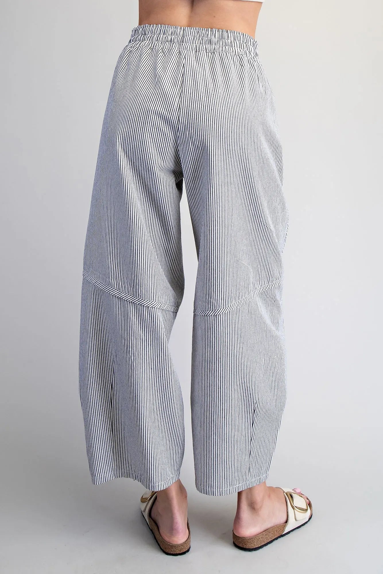 Striped Relaxed Fit Pants