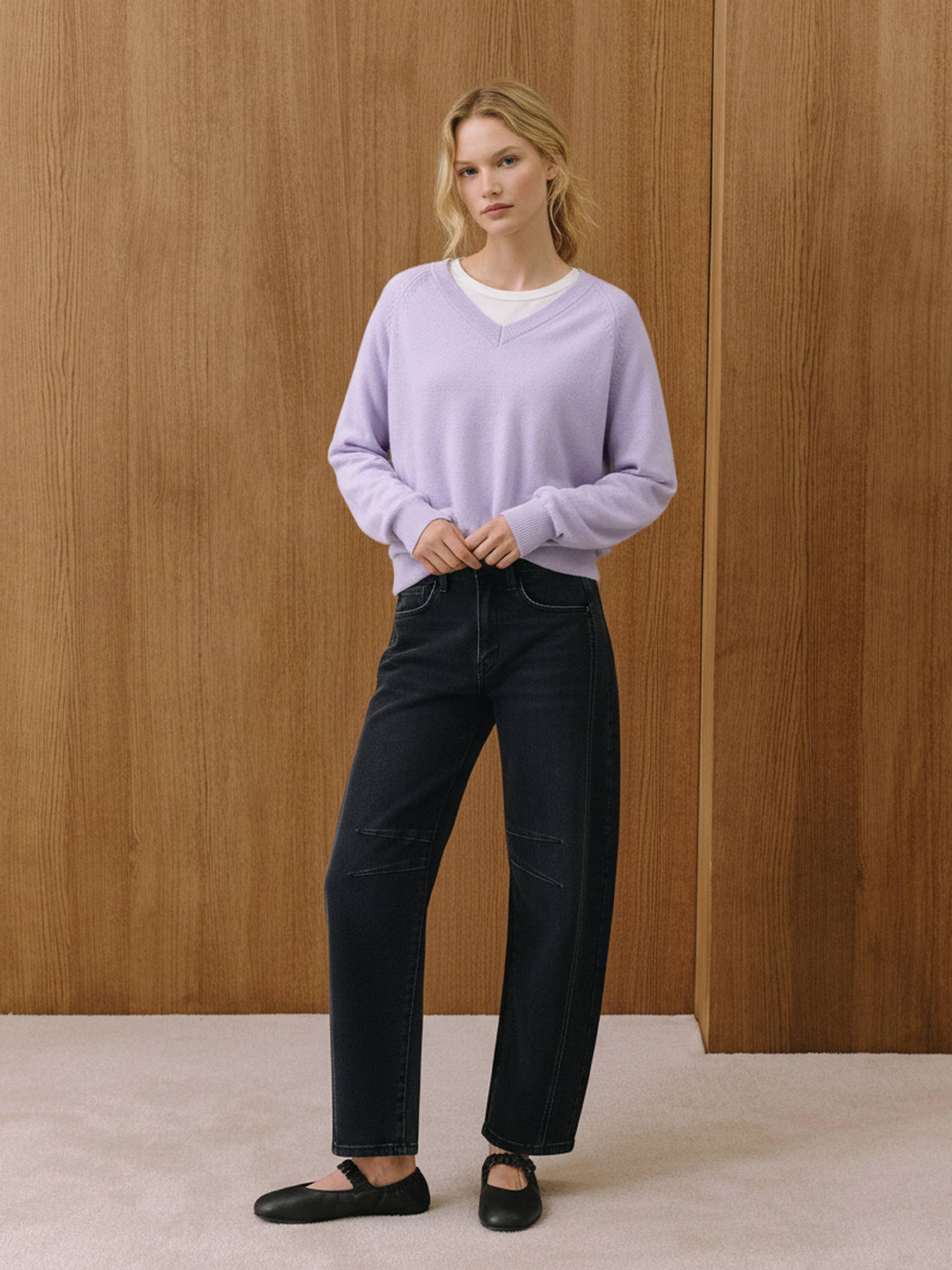 High Rise Ankle Barrel Jeans by Flying Monkey