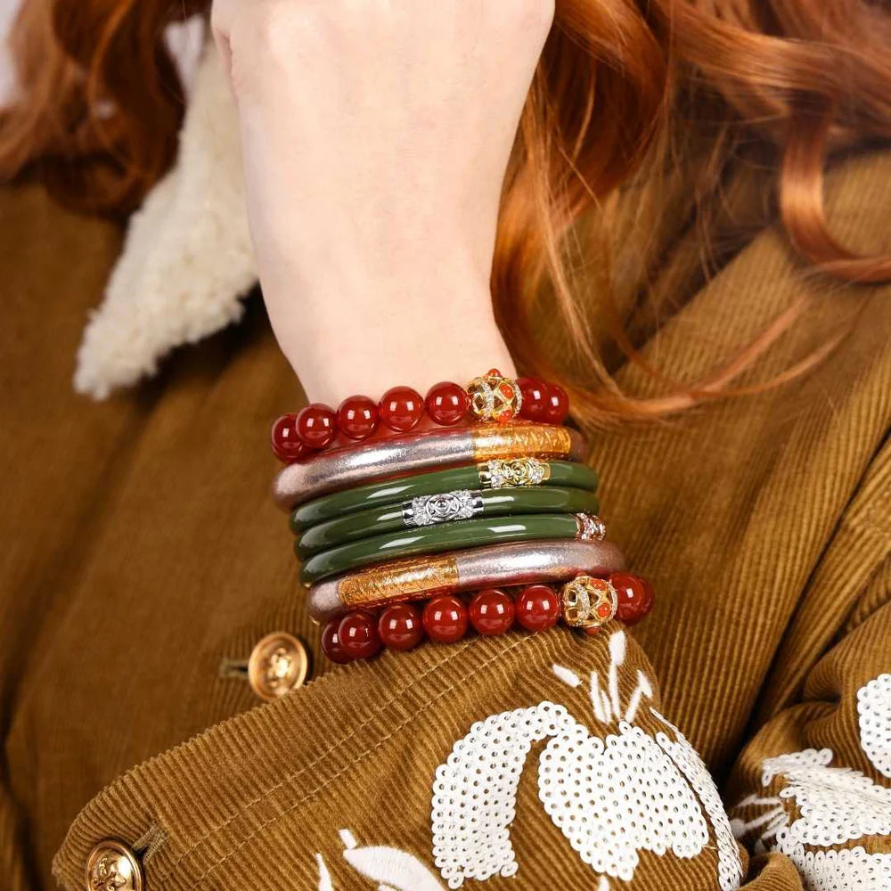 Champagne Tzubbie All Weather Bangle® (AWB®) - Serenity Prayer