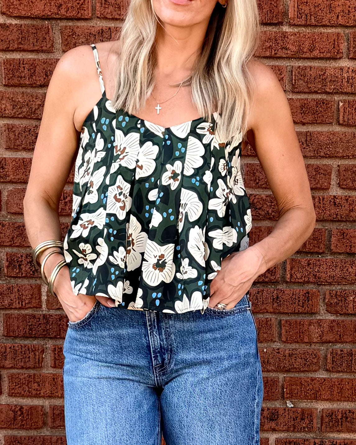Moroney Floral Tank