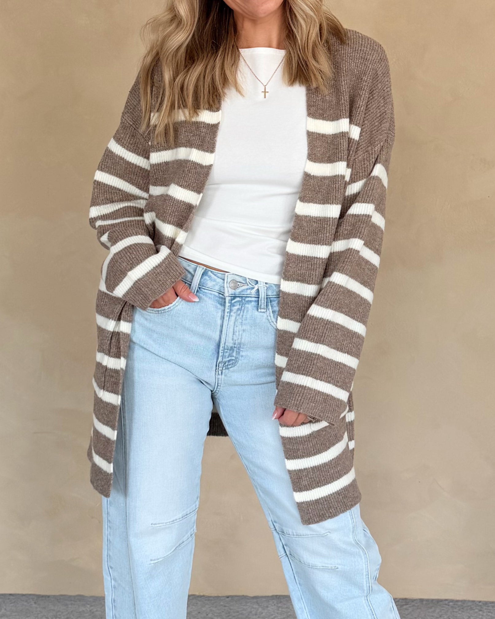 Jesse Open Front Cardigan