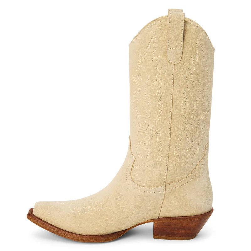 Gaucho Suede Natural Boot by Matisse