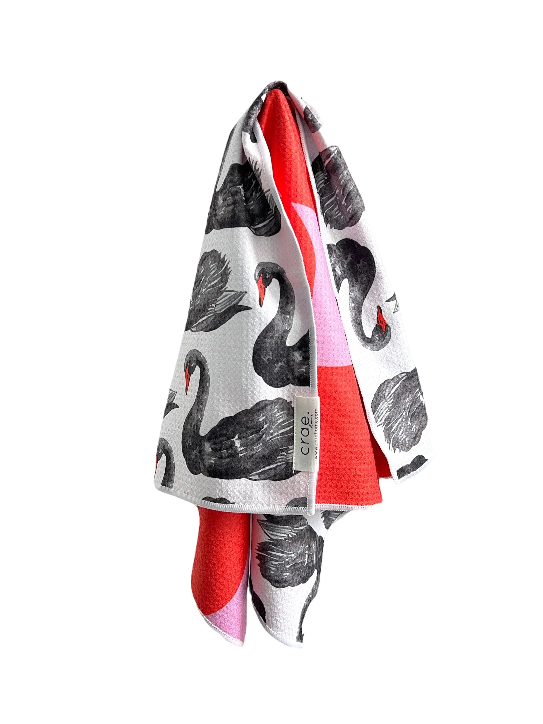 Cob and Pen Reversible Hand Towel by crae.