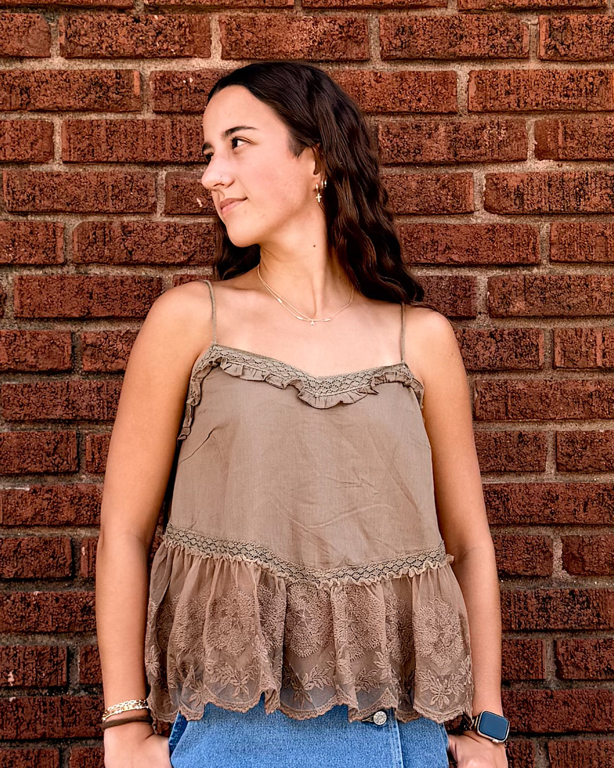 Garden Air Lace Tank