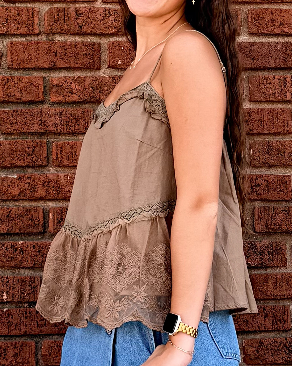 Garden Air Lace Tank